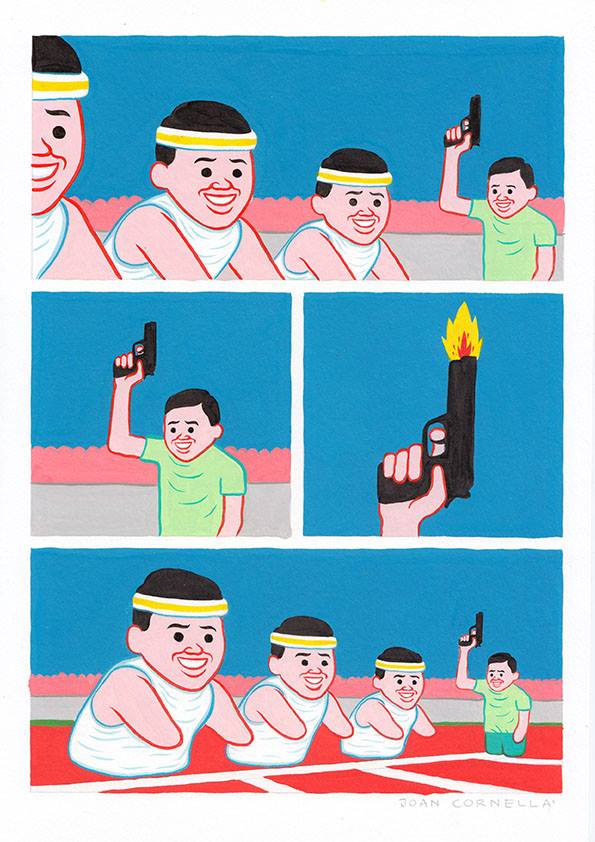 CCPLUS MEDIA | Prophet with Black Humor – The “Fancy Face” of Joan Cornellà